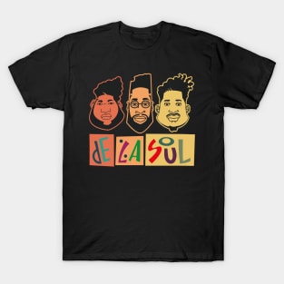 Retro Color De La Soul T-Shirt